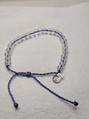 4ocean Signature Beaded Bracelet – Blue
